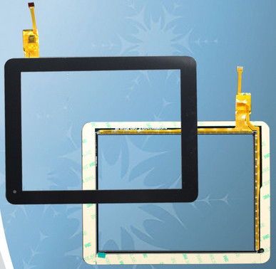 Painel de toque capacitivo projetado 8 polegadas com substituição da relação de I2C ou de USB