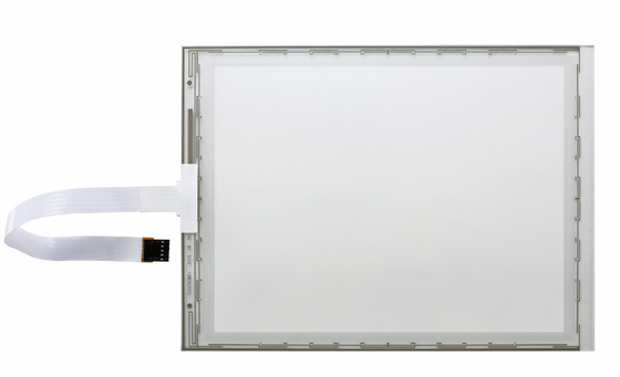 Painel transparente Resistive da tela de toque do fio da polegada 5 do computador 15, multi toque