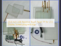 23.6 polegadas USB Resistive Touch Panel TP para LCD Display Screen, Plug and play