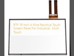 RTP 19 polegadas 4 Wire Resistive Touch Screen Panel para Industrial, Multi-Touch