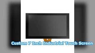 Painel de tela de toque capacitivo industrial personalizado de 7 polegadas