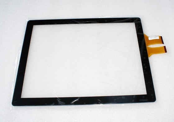 Quiosque encaixado painel capacitivo projetado vidro da visualização óptica de um toque de 19 polegadas
