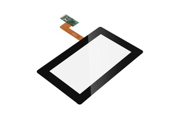 5,7" personalizado e 7" tela capacitiva projetada flexível G+G do painel de toque com Focaltech IC