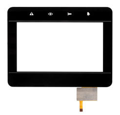 4,3 polegadas G + G projetaram o tela táctil capacitivo para o PC da tabuleta/quiosque, um toque de 5 pontos