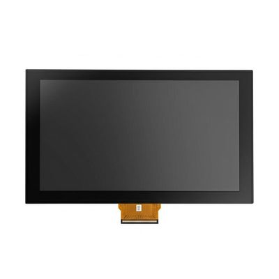 Tela sensível ao toque capacitiva de 7 polegadas com alta transmissão ≥78% e tecnologia COB personalizada para painéis industriais