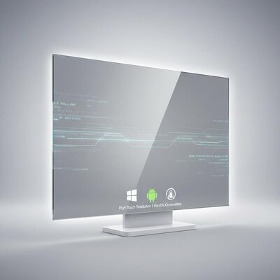Windows Android Linux Compativel Painel de toque capacitivo projetado com alta resolução de toque e construção durável