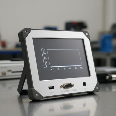 Tela sensível ao toque capacitiva de 20°C a 60°C com interface USB RS232 I2C suportando múltiplos padrões de comunicação industrial